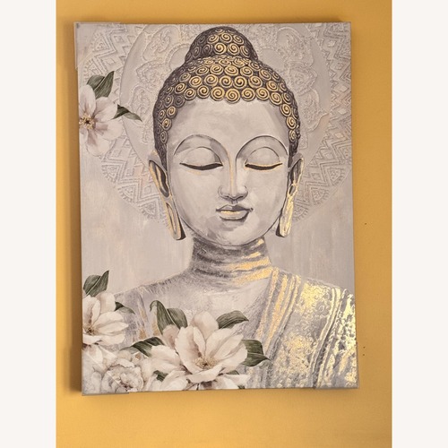 Used Buddha Oil Painting  for sale on AptDeco