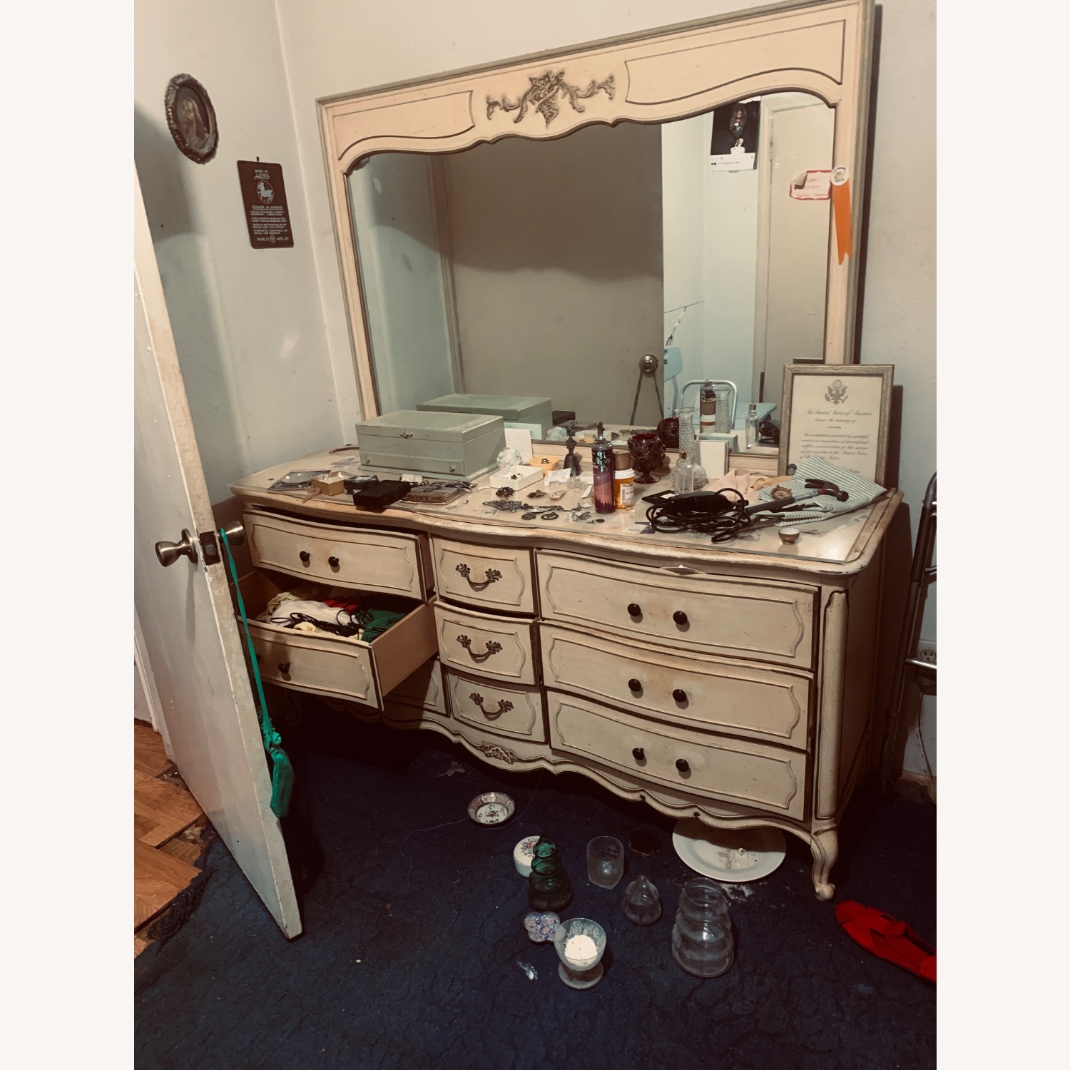  French Provingcial Style Dresser - image-1