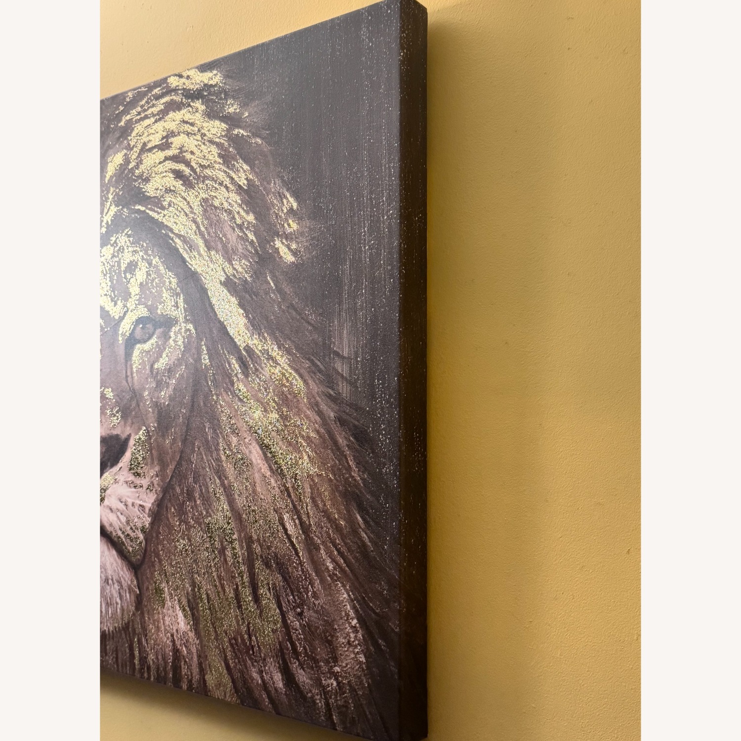 Vintage/Antique Gold Picture Frame - image-3