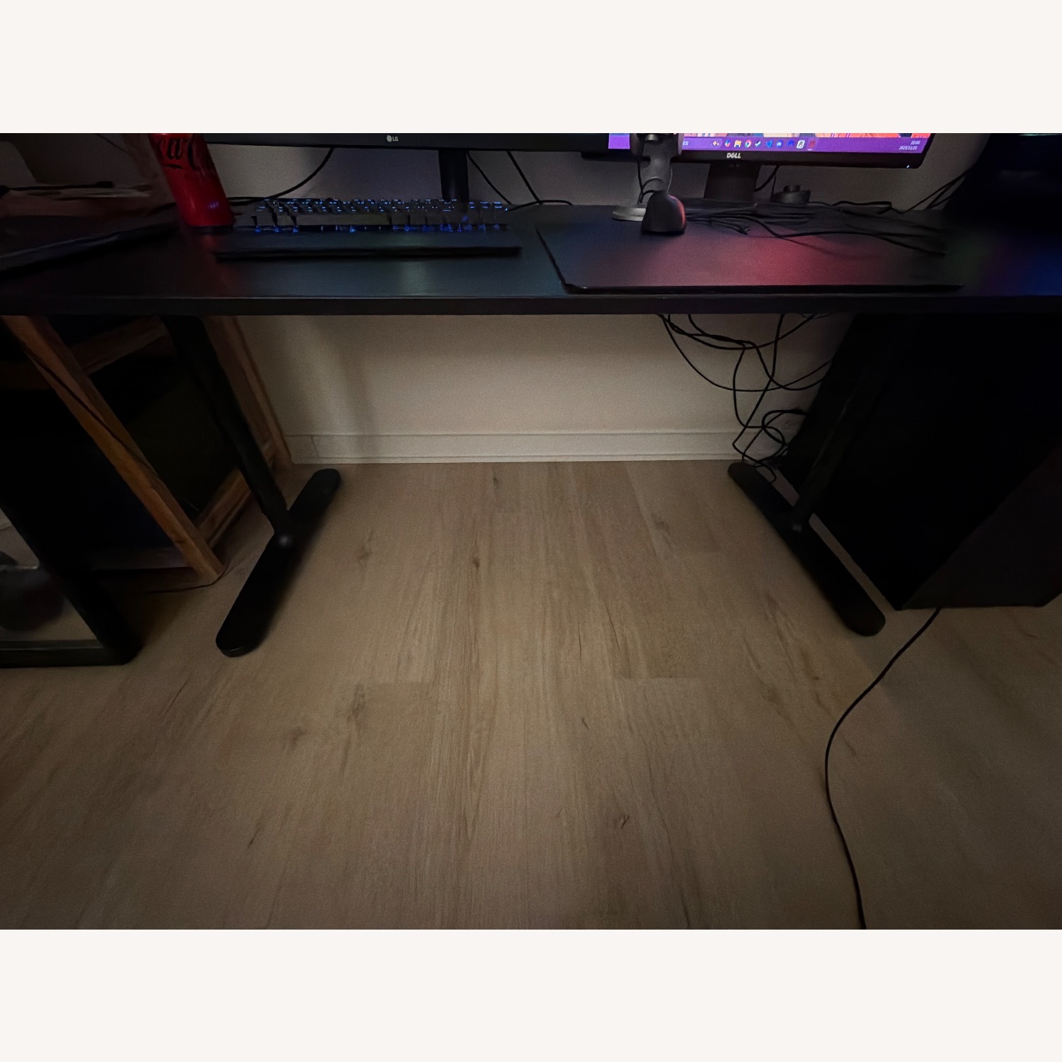 IKEA BEKANT Black Desk - image-3