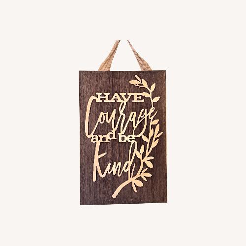 Used Kirkland's Dark Brown Wood Picture Frame for sale on AptDeco