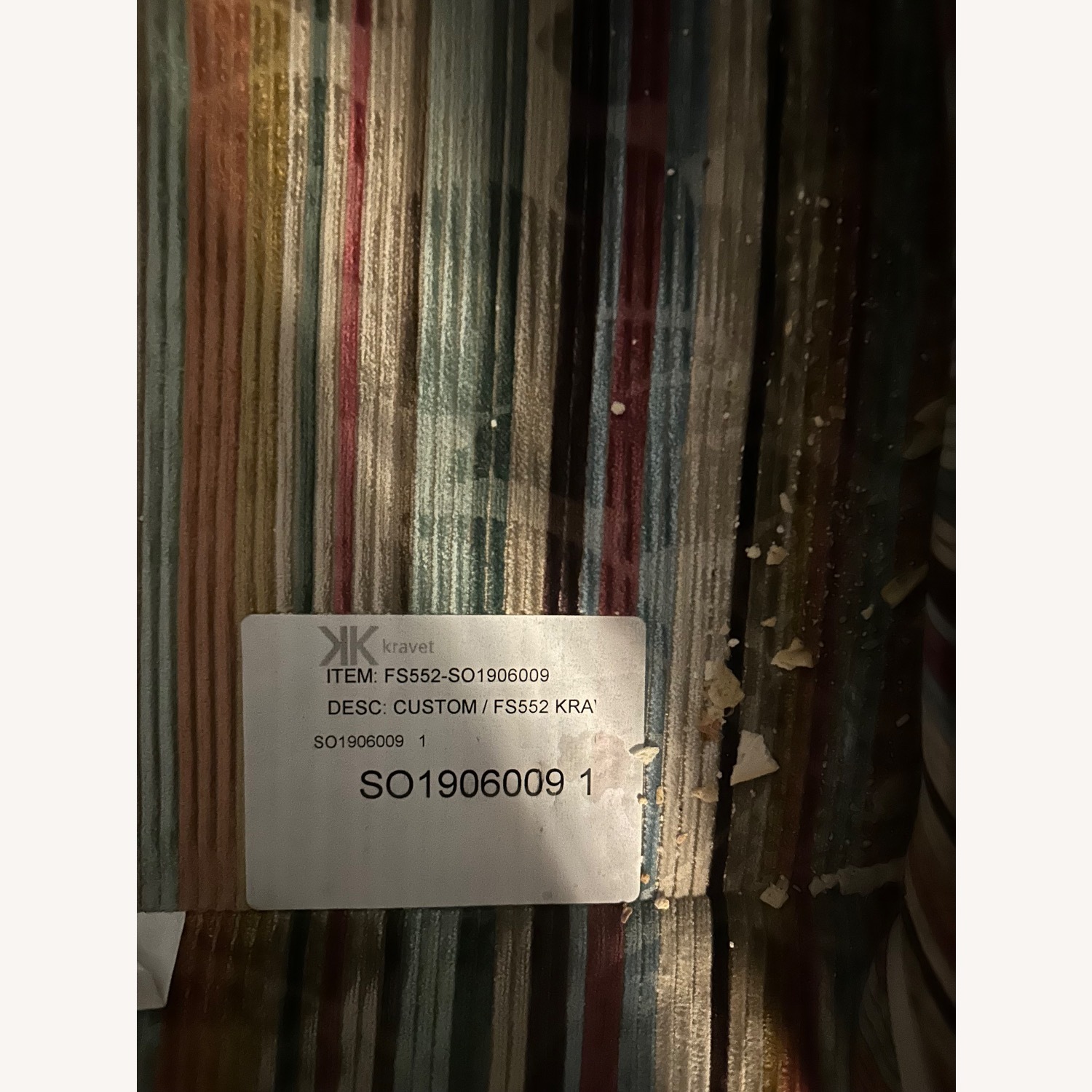 Kravet Custom Fabric 360 swivel barrel Chairs - image-4