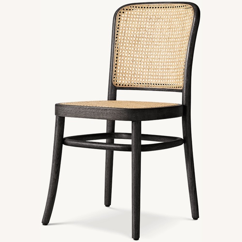 Used Restoration Hardware Juliette Cane Natural Wood Dining Chairs for sale on AptDeco