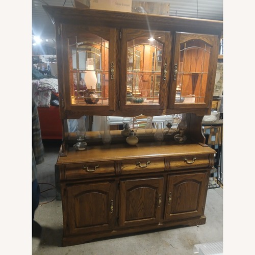 Used Pacific Coast Dark Brown Wood Bookcase for sale on AptDeco