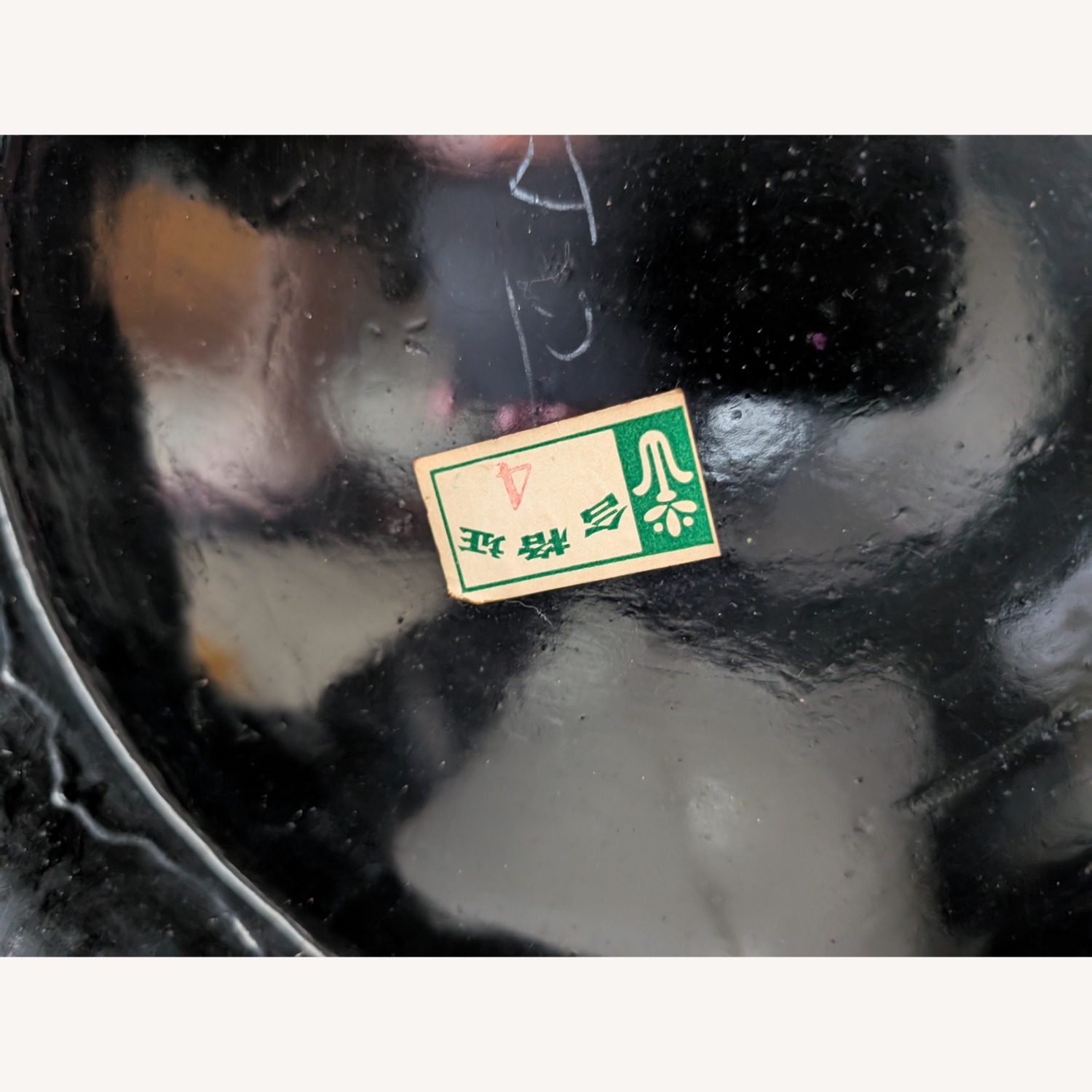 Vintage/Antique Black Wood Side Tables - image-7