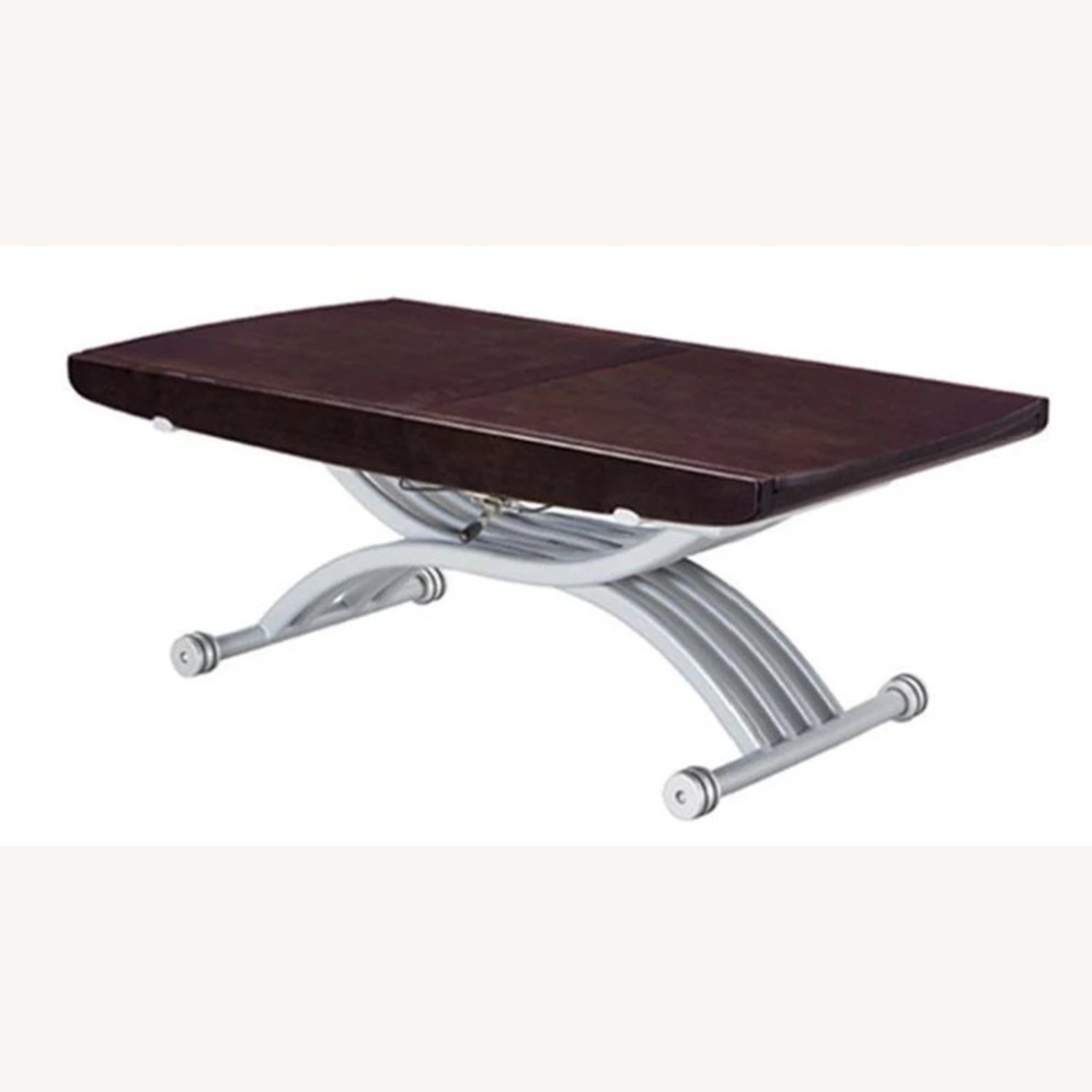 Modern Extendable Dining / Coffee Table - Brown - image-2