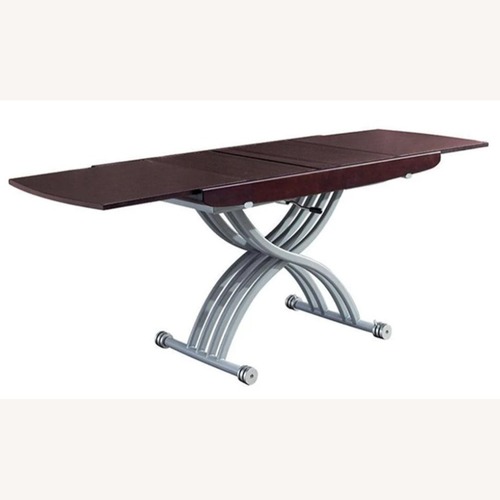 Used Modern Extendable Dining / Coffee Table - Brown for sale on AptDeco