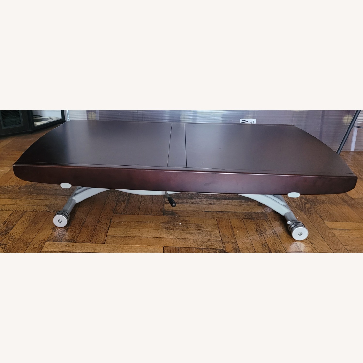 Modern Extendable Dining / Coffee Table - Brown - image-6