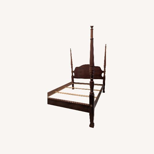Used Cherry Queen Poster Bed for sale on AptDeco