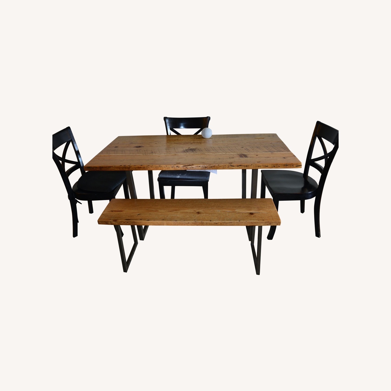 Brooklyn Modern Rustic Reclaimed Wood Dining Sets - image-0