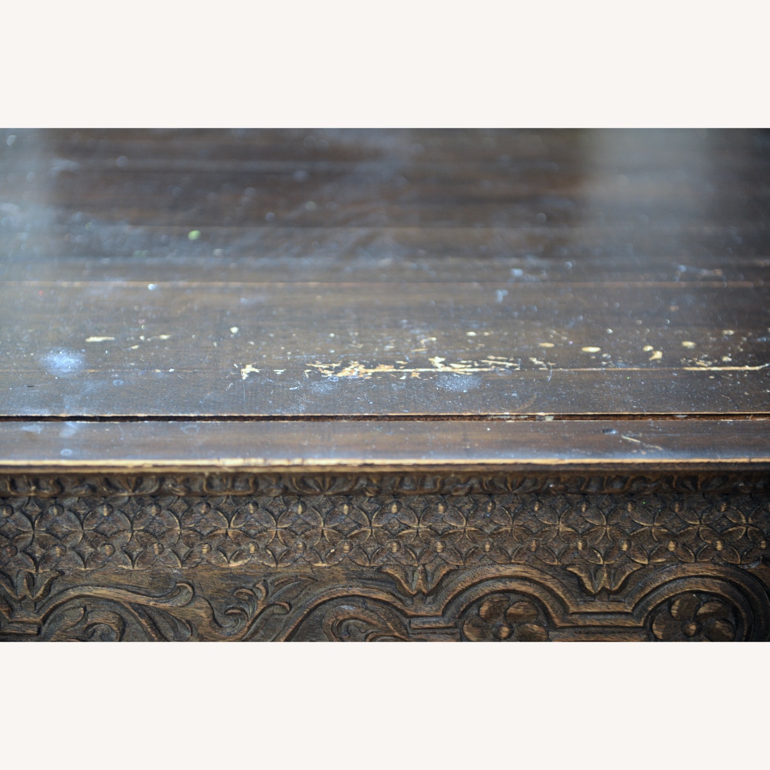 Pier 1 Imports Dark Brown Wood Coffee Table - image-4