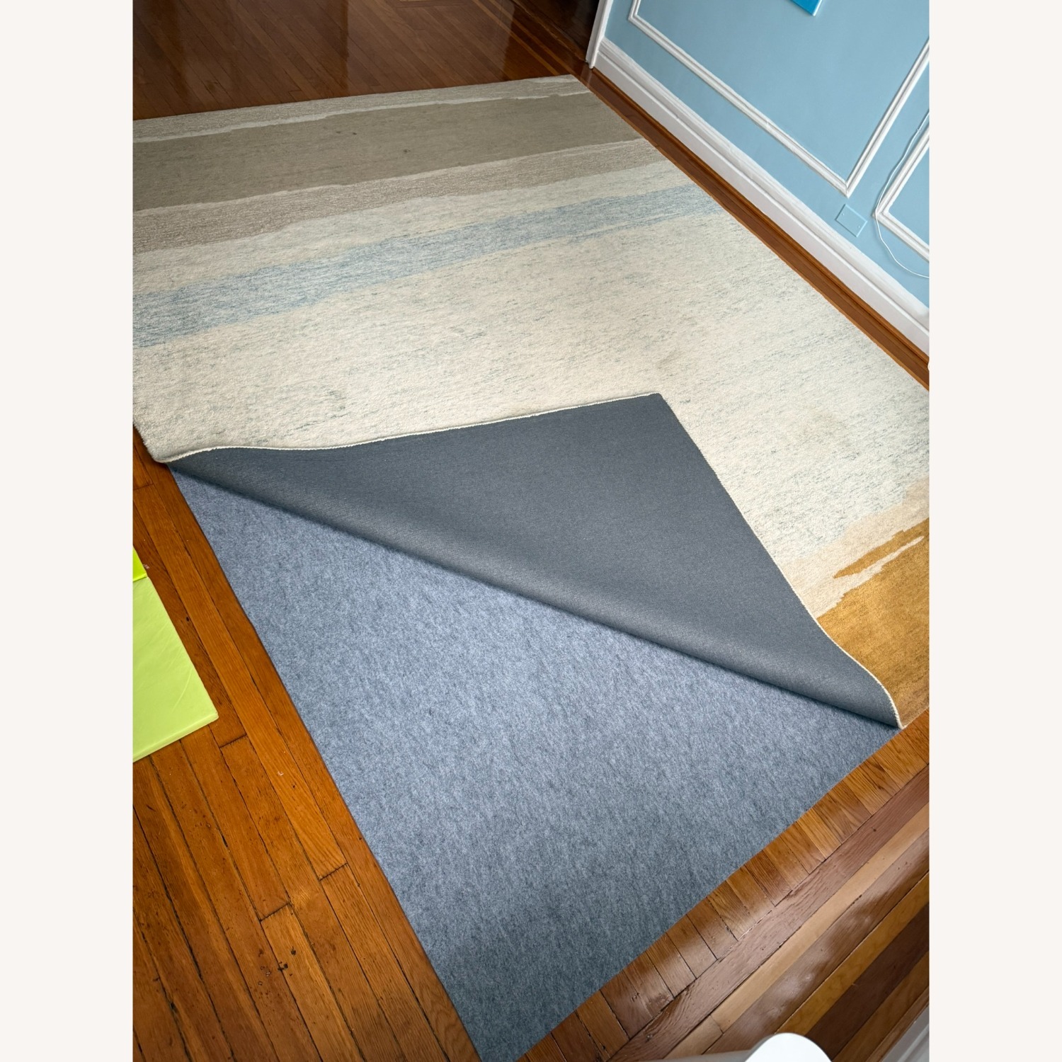 West Elm Meadow Rug 8x10 and Rug Pad - image-3