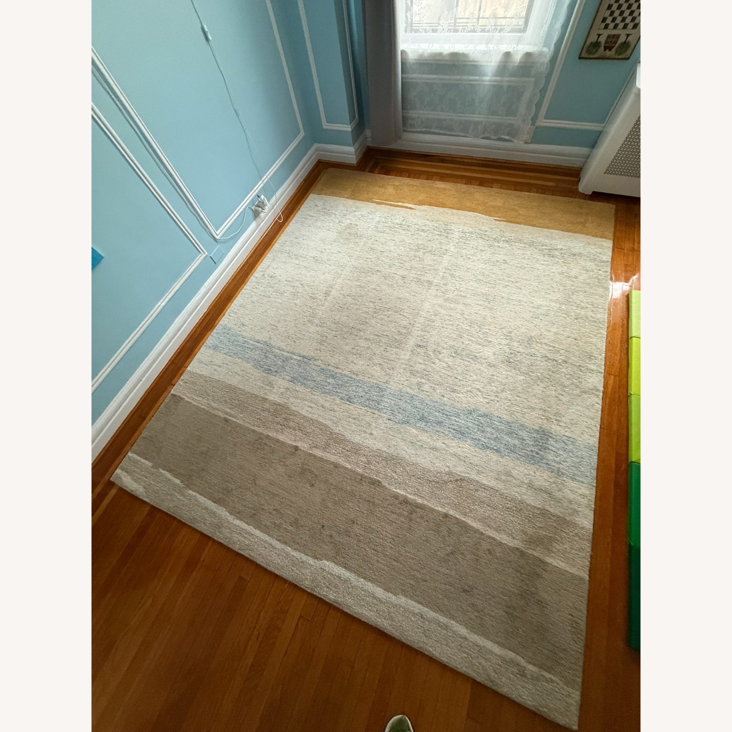 West Elm Meadow Rug 8x10 and Rug Pad - image-1