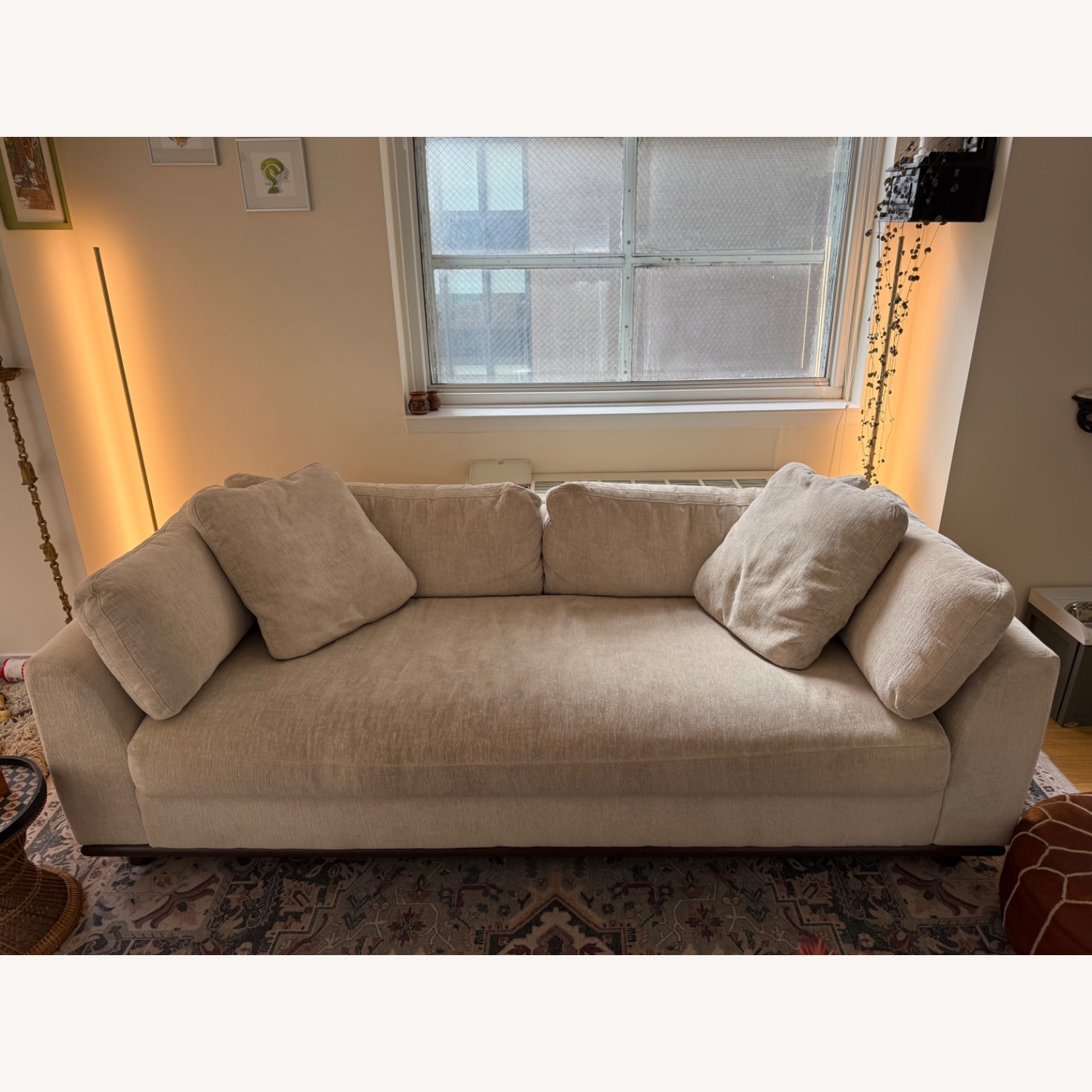 Joybird Miller Natural Performance Fabric Sleeper Sofa - image-1