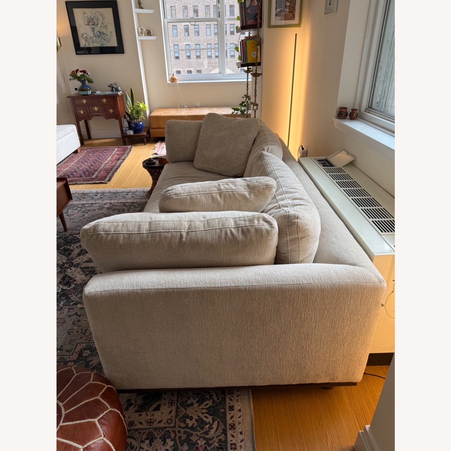 Joybird Miller Natural Performance Fabric Sleeper Sofa - image-3