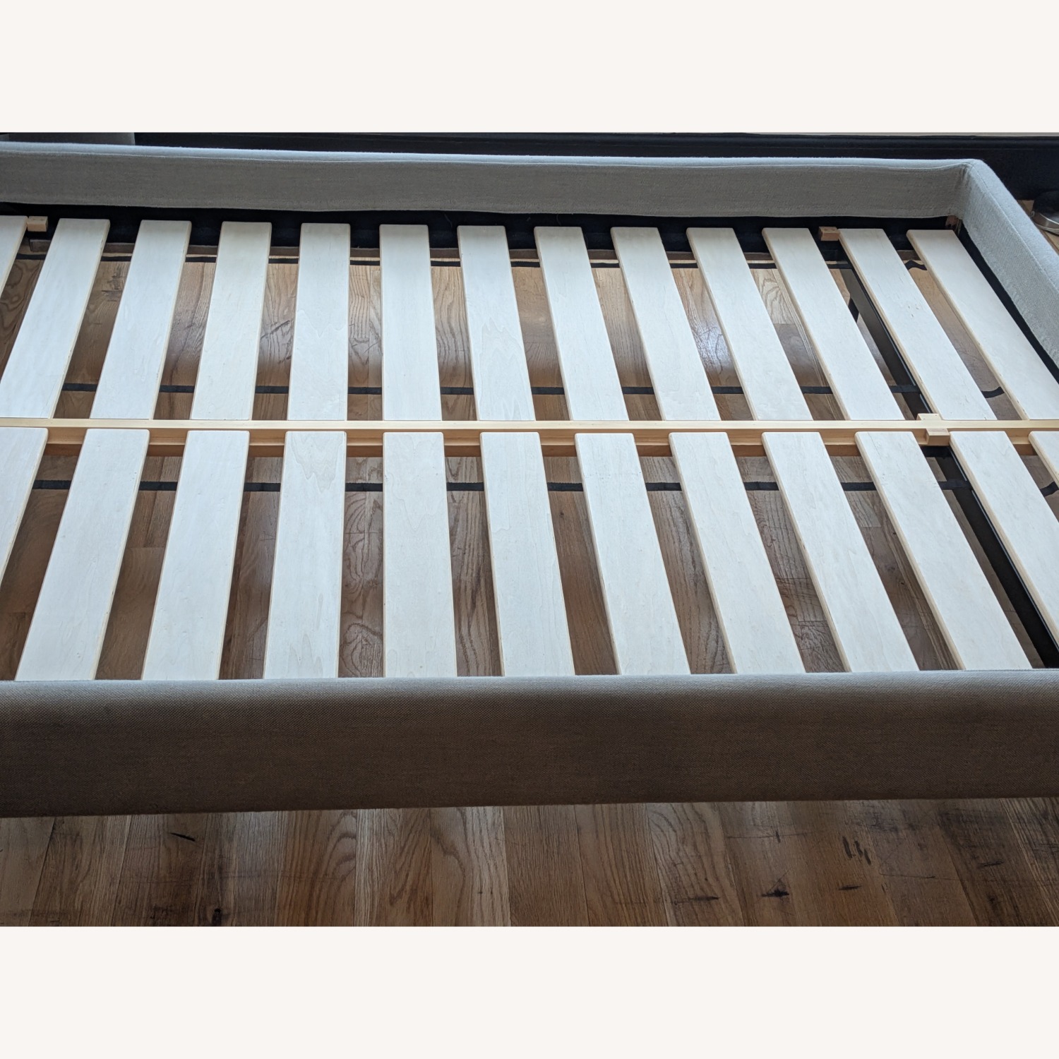 Blu Dot Hunker Light Gray Fabric Queen Bed - image-8