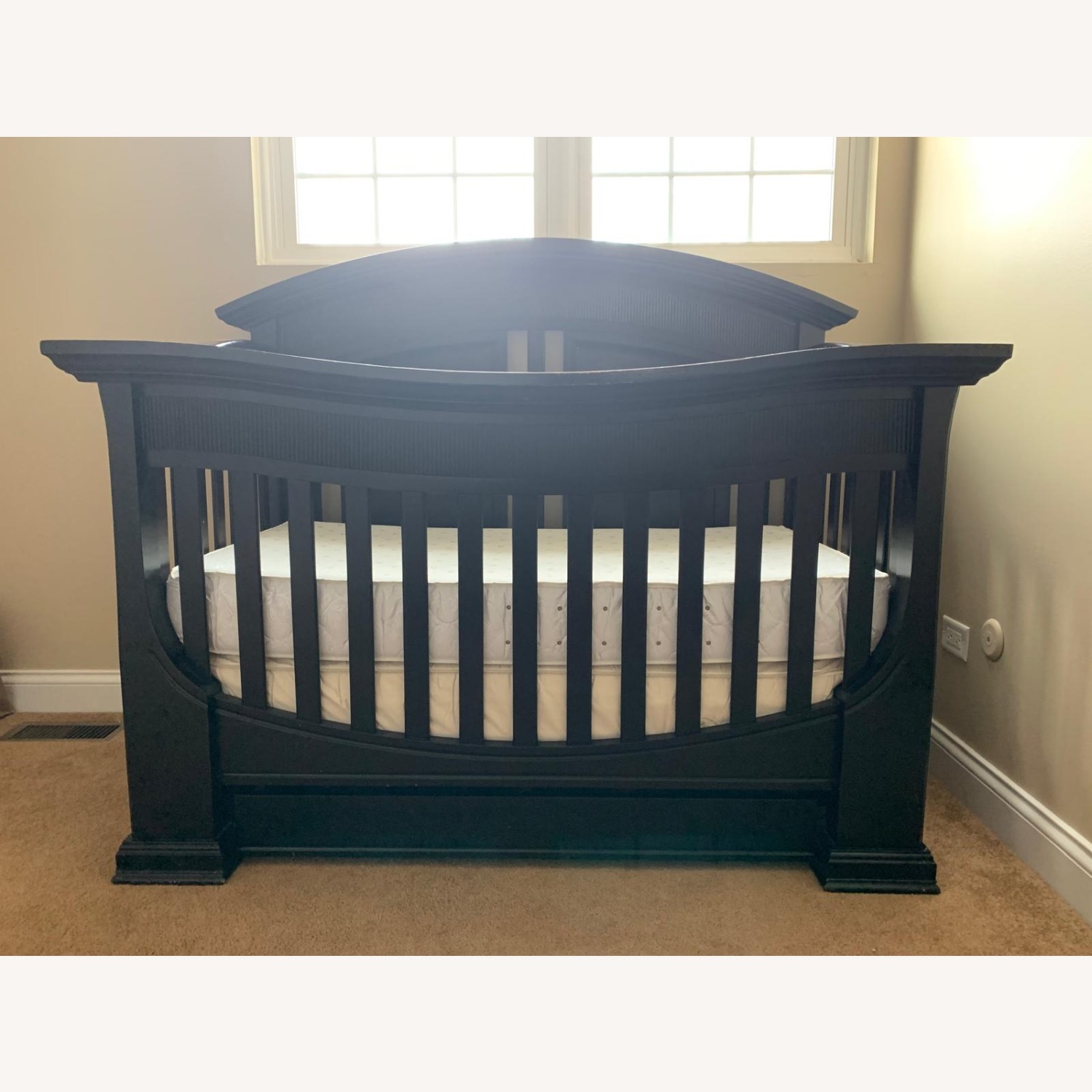 4 In 1 Crib, Toddler Rail And Full Bed Rails - image-1