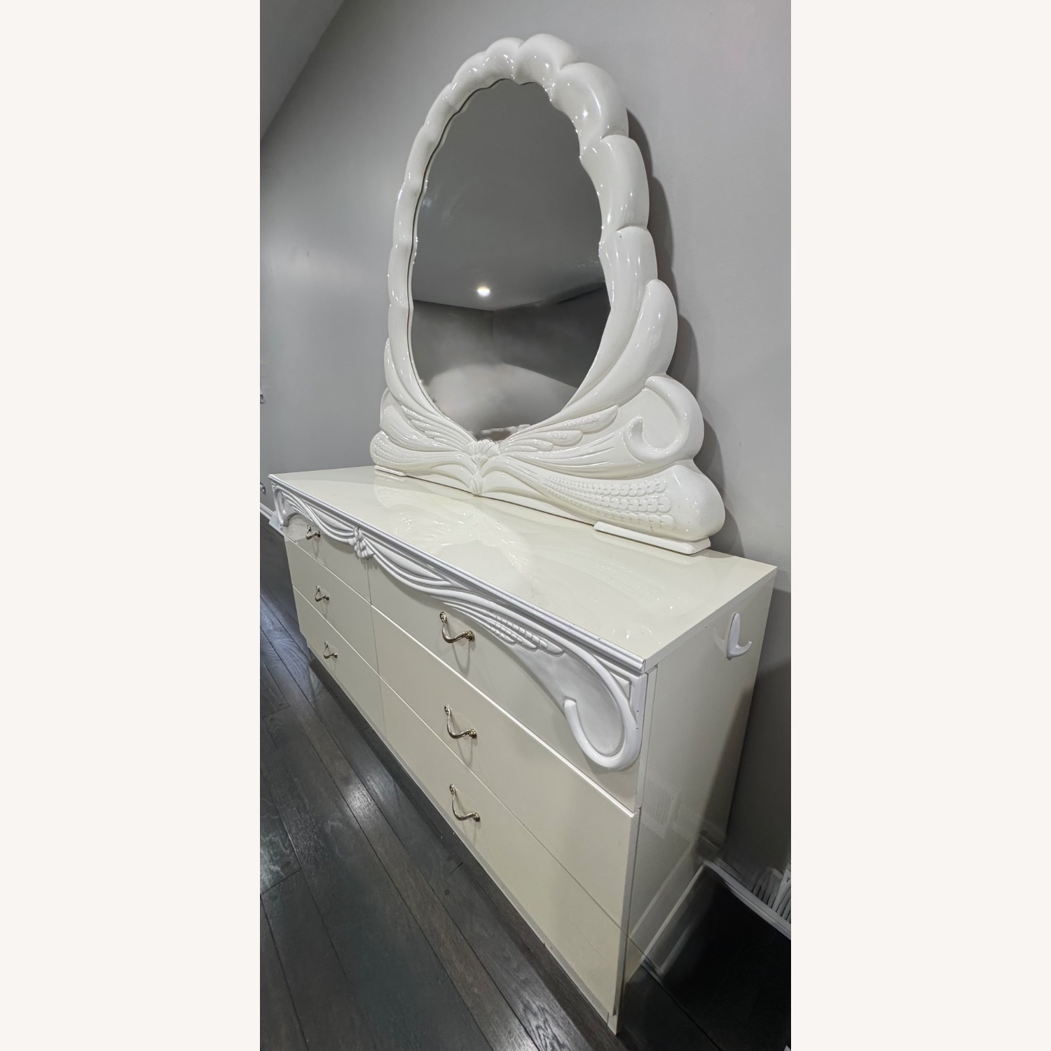 Coaster Fine Furniture White Dresser + Mirror  - image-2