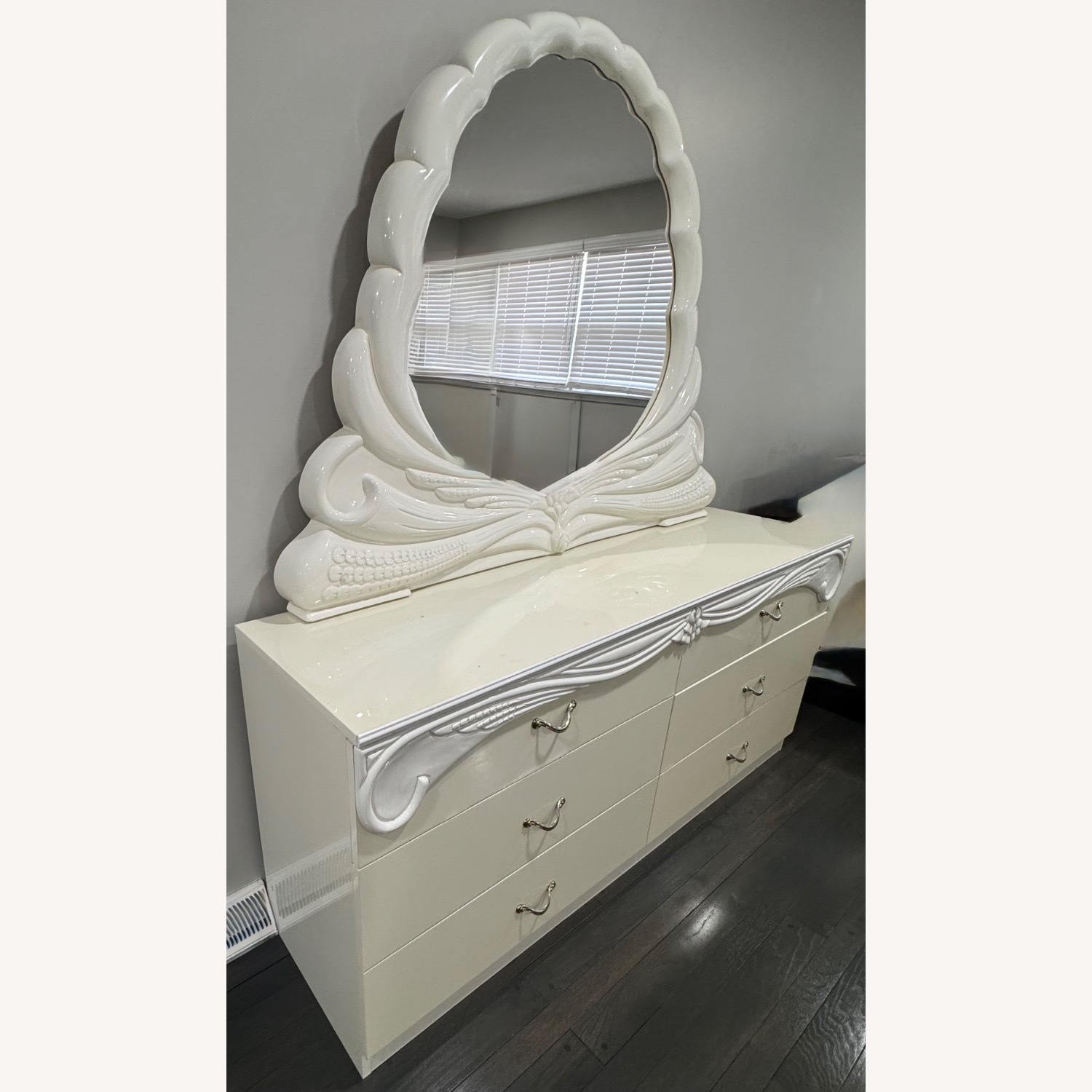 Coaster Fine Furniture White Dresser + Mirror  - image-3