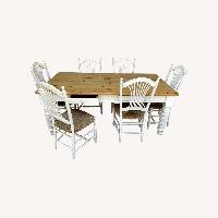 Theodores Natural Wood Dining Set