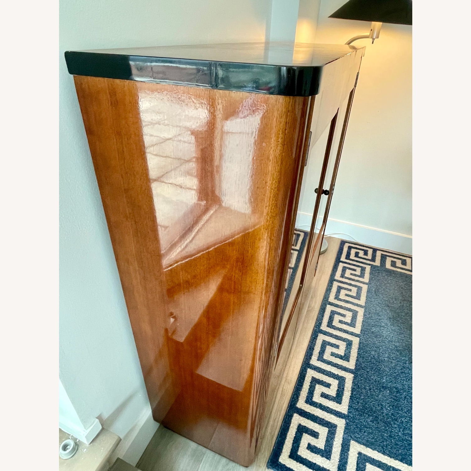 Vintage/Antique Finds Dark Brown Wood Sideboard - image-3