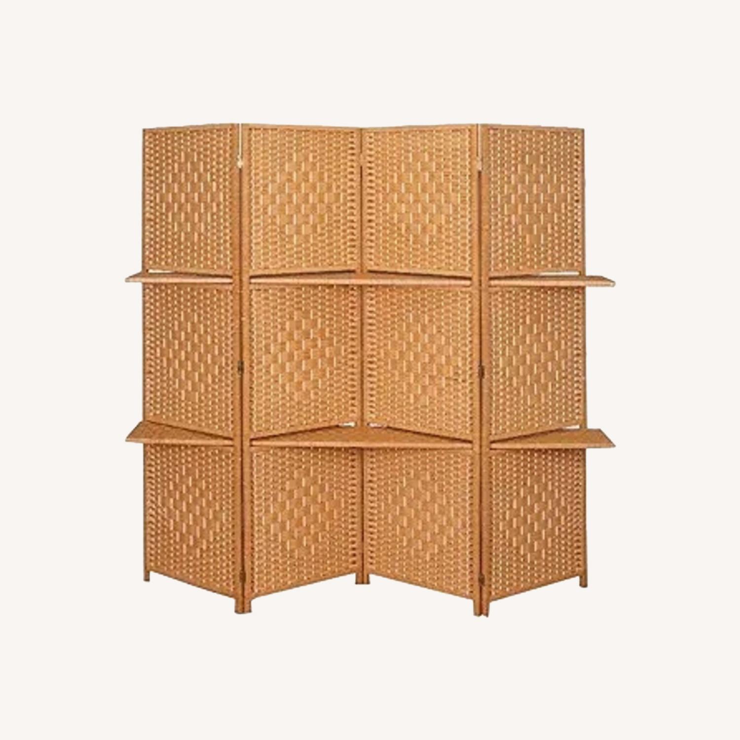 Amazon Natural Bamboo Room Divider - image-0
