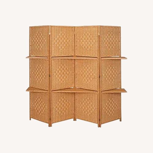 Used Amazon Natural Bamboo Room Divider for sale on AptDeco
