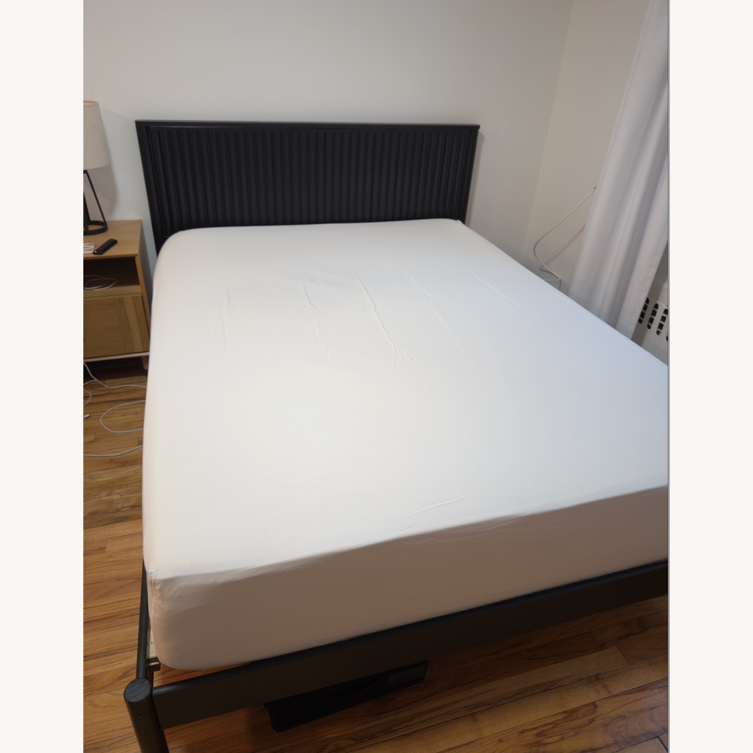 Wayfair Lark Manor Black Wood Queen Bed - image-2