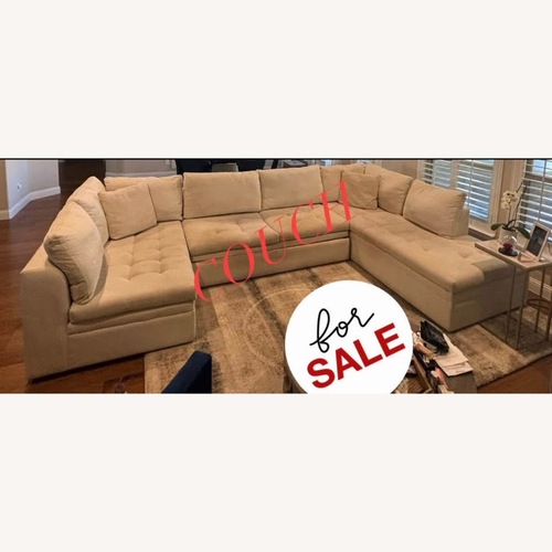 Used White Pullout Sofa for sale on AptDeco