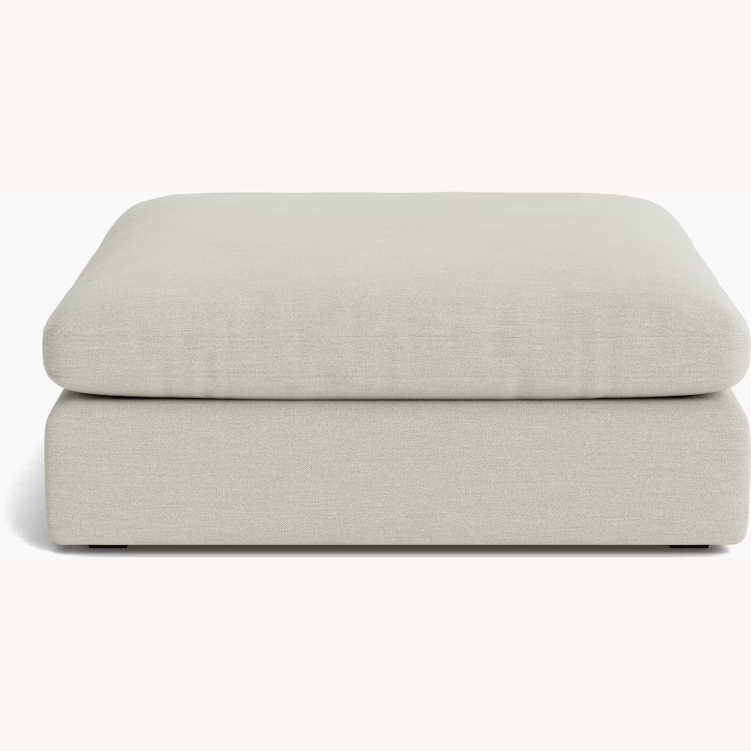 Hay Hackney Fabric Ottoman (Light Beige Color) - image-4