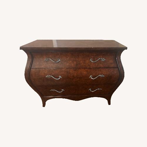 Used Ethan Allen Dark Brown Wood Dresser for sale on AptDeco
