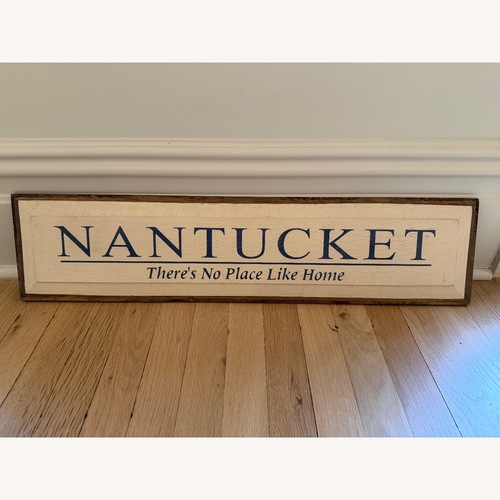 Used Nantucket Wall Decor - There's No Place Like Home for sale on AptDeco