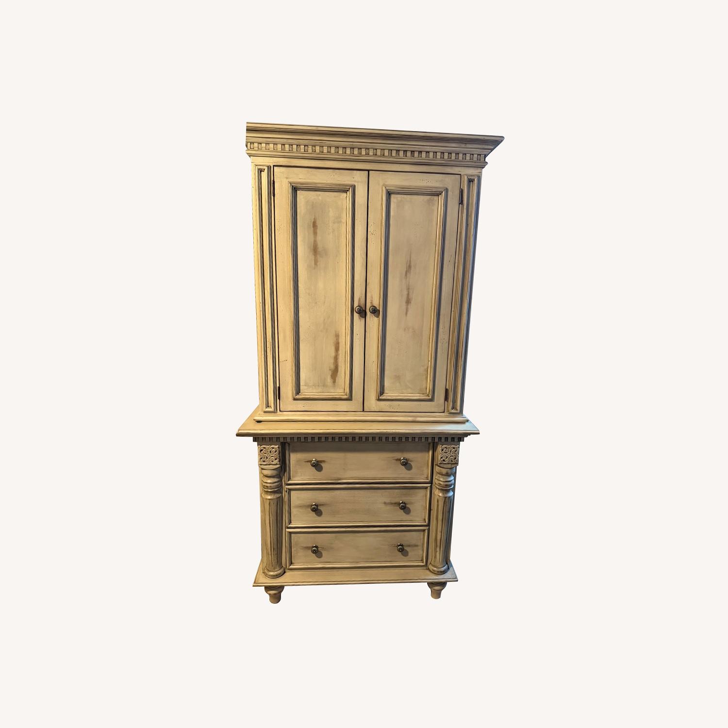 David Lee Natural Armoire 2 pieces  - image-0