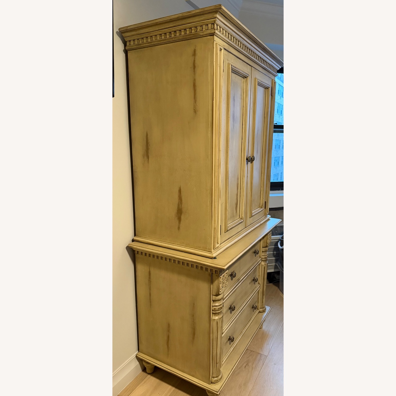David Lee Natural Armoire 2 pieces  - image-2