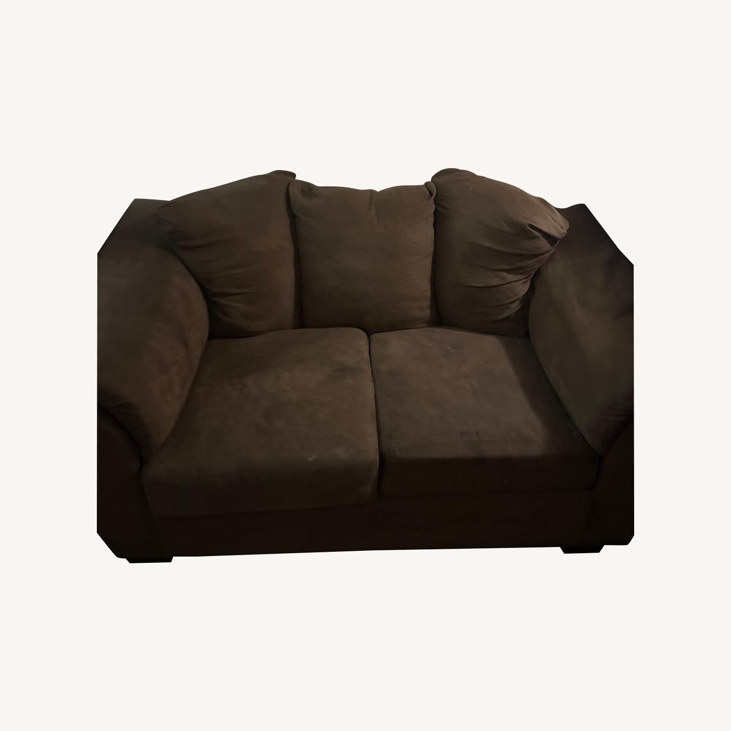 Light Brown 2 Piece Sectional - image-0