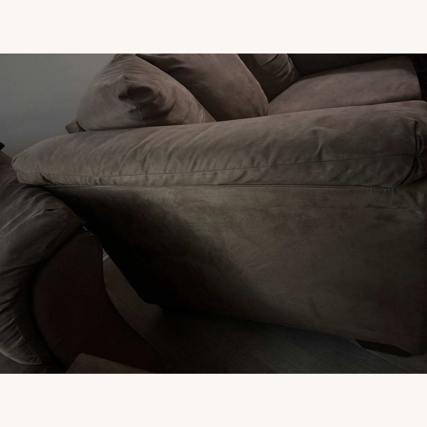 Light Brown 2 Piece Sectional - image-3