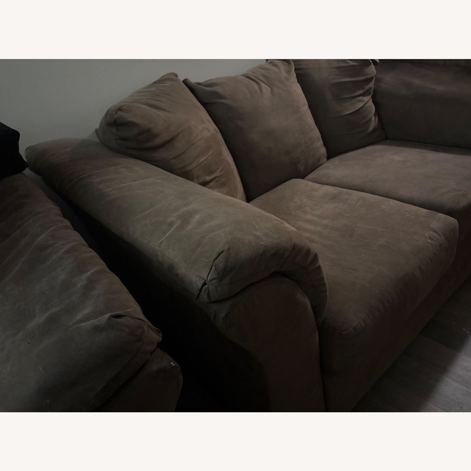 Light Brown 2 Piece Sectional - image-2