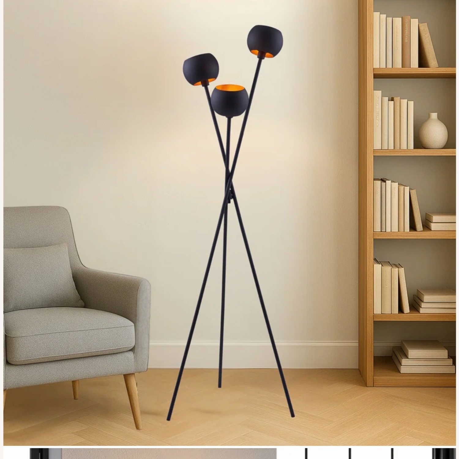 Kenner Modern Tripod Lamp - image-3