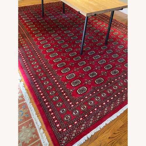 Used 9x12 Bokhara Rug and Pad for sale on AptDeco