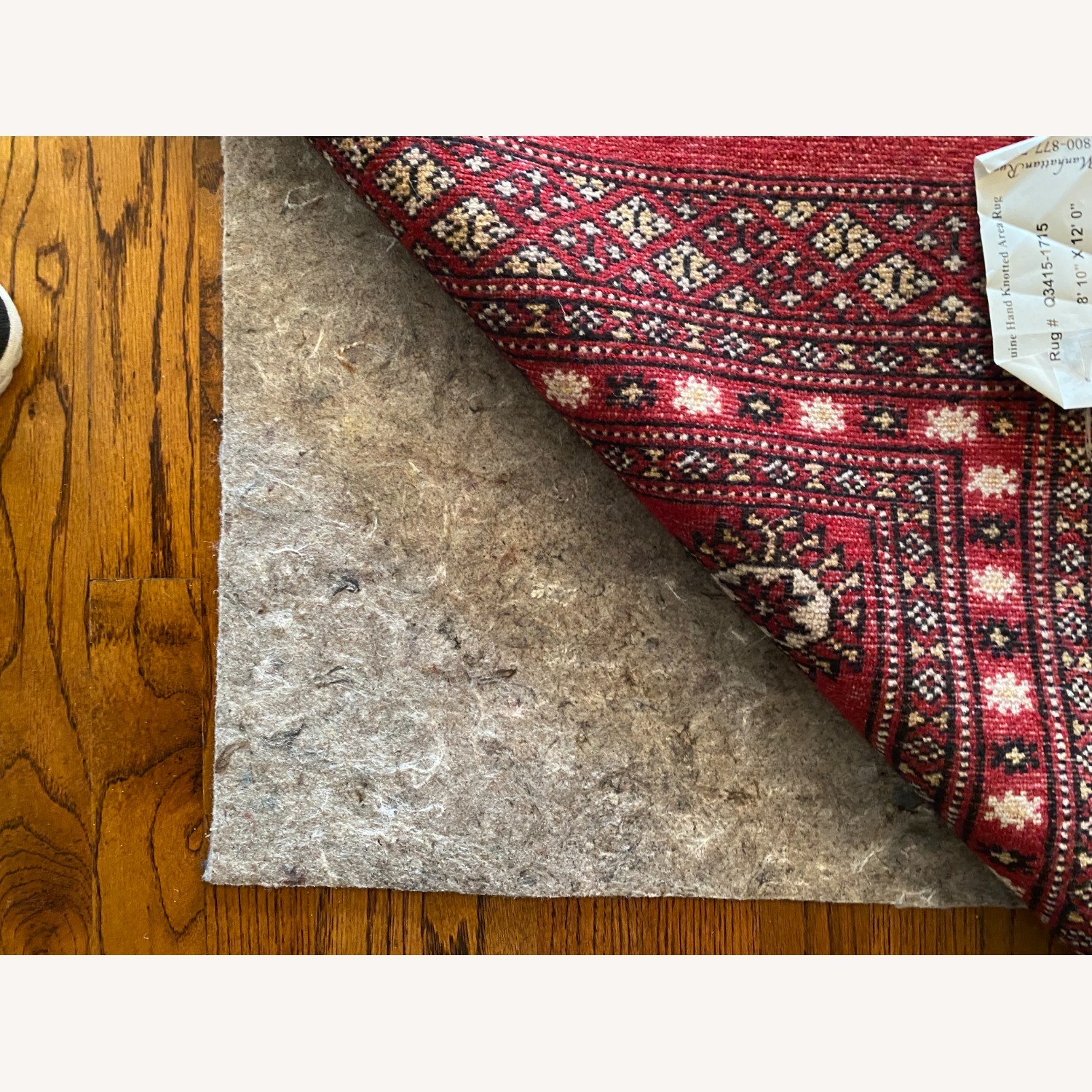 9x12 Bokhara Rug and Pad - image-3