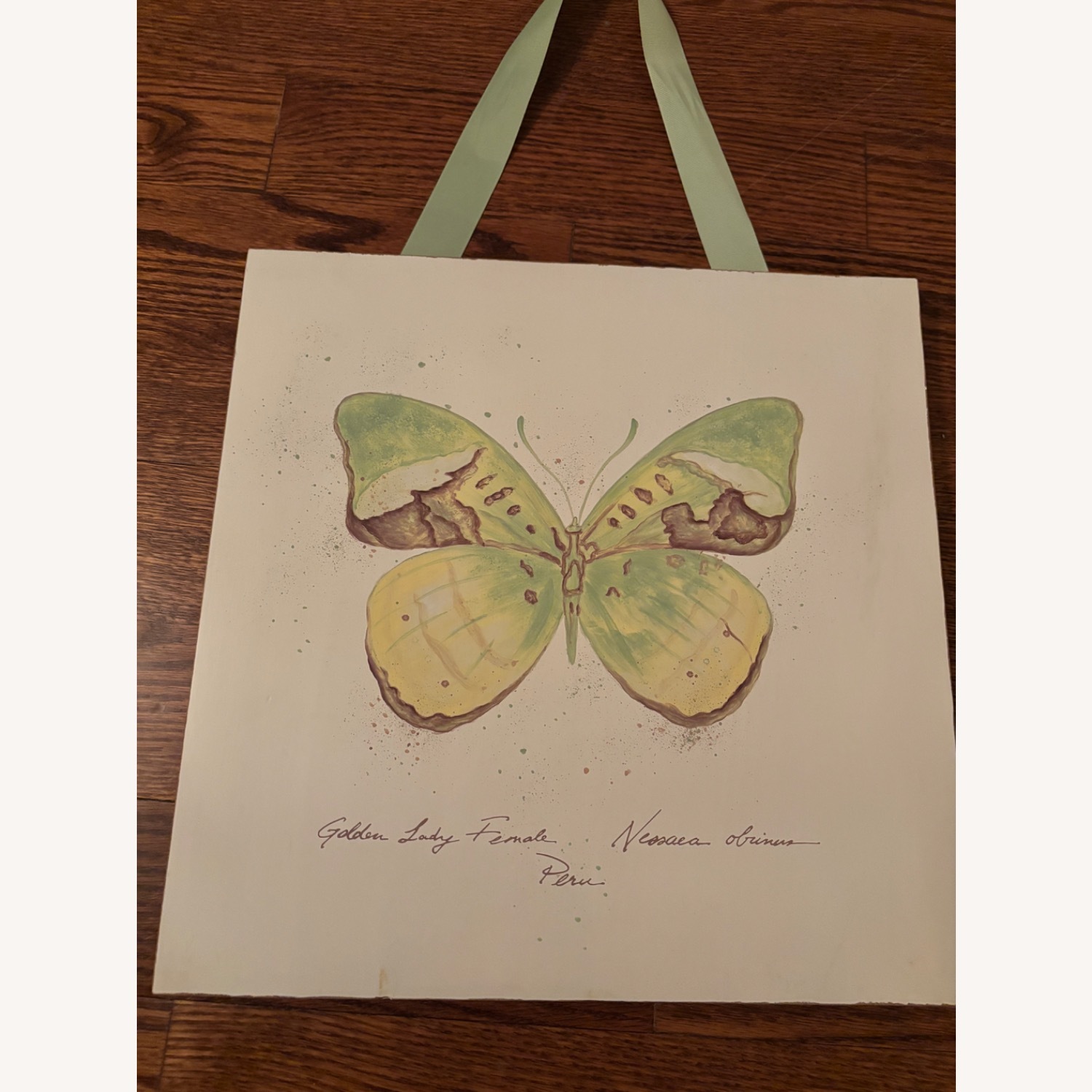 Green Wood Wall Art - image-4