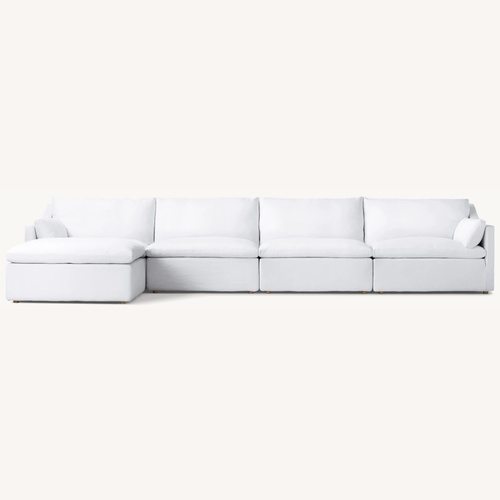 Used Restoration Hardware Cloud 3+ Piece Sectional for sale on AptDeco