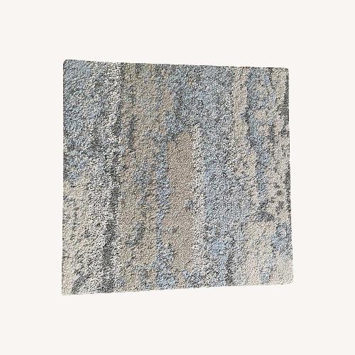 Used FLOR Tiles Light Gray Area Rug 7' x 7' for sale on AptDeco