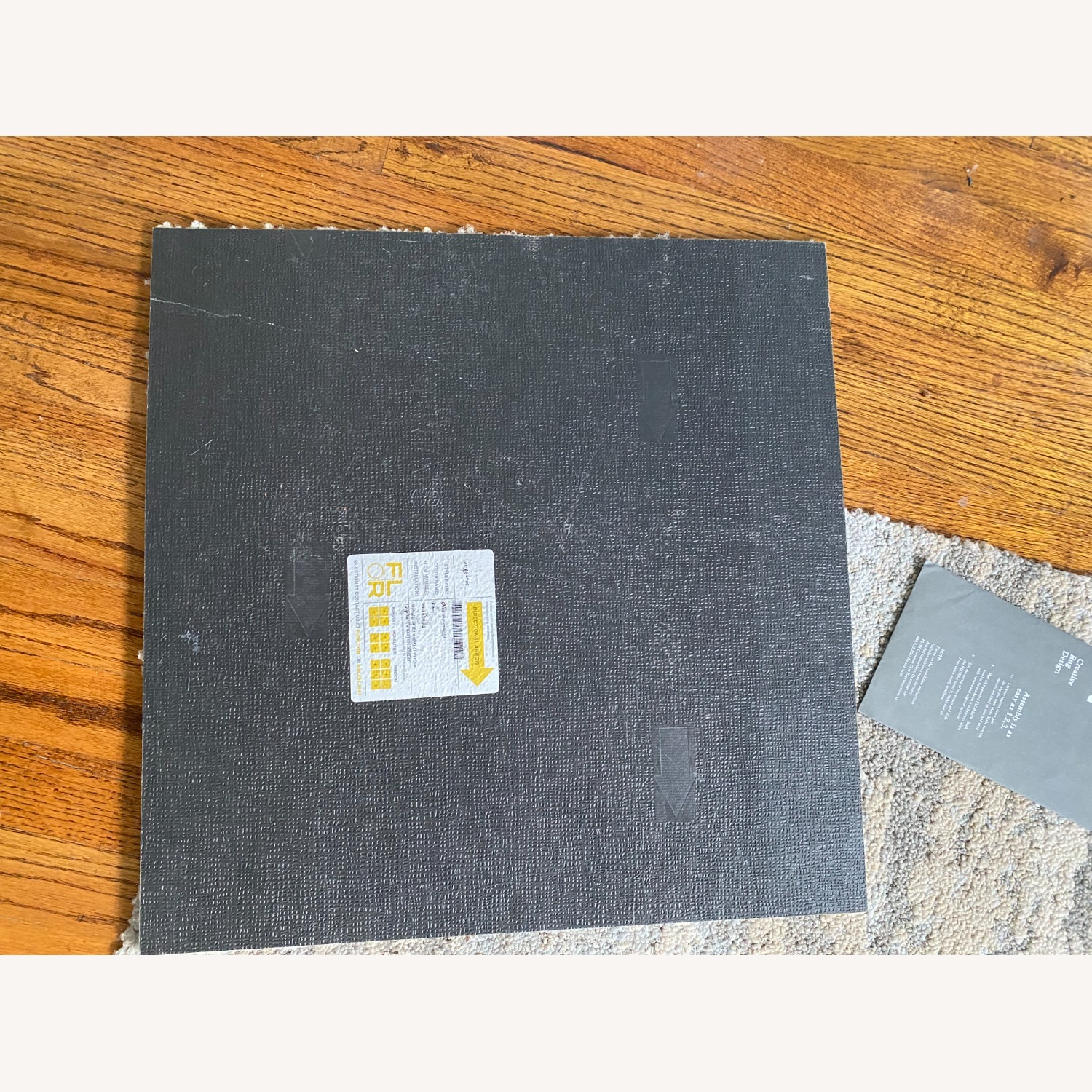 FLOR Tiles Light Gray Area Rug 7' x 7' - image-2