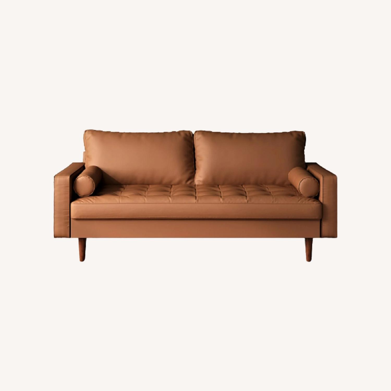 Leather Couch  - image-0
