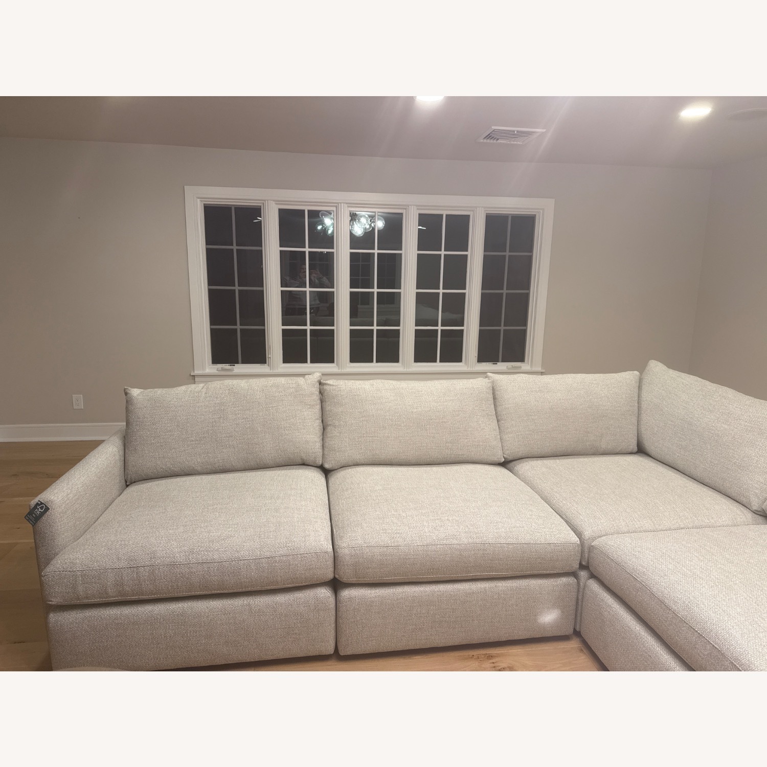 Crate & Barrel Lounge Deep Couch - image-4