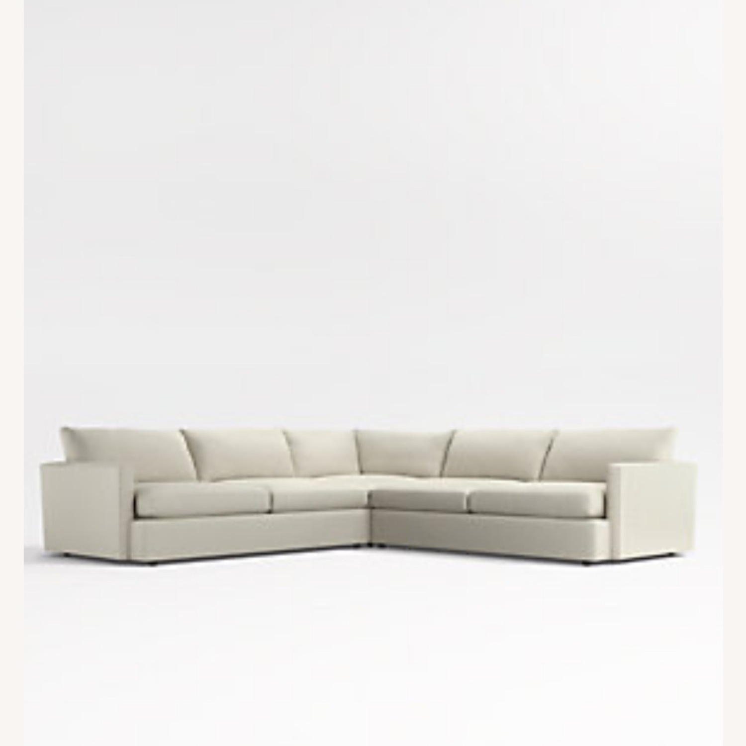 Crate & Barrel Lounge Deep Couch - image-1
