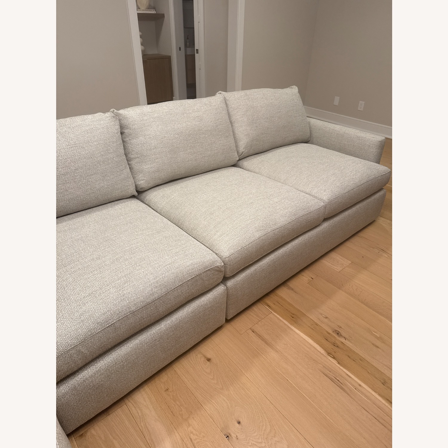 Crate & Barrel Lounge Deep Couch - image-11