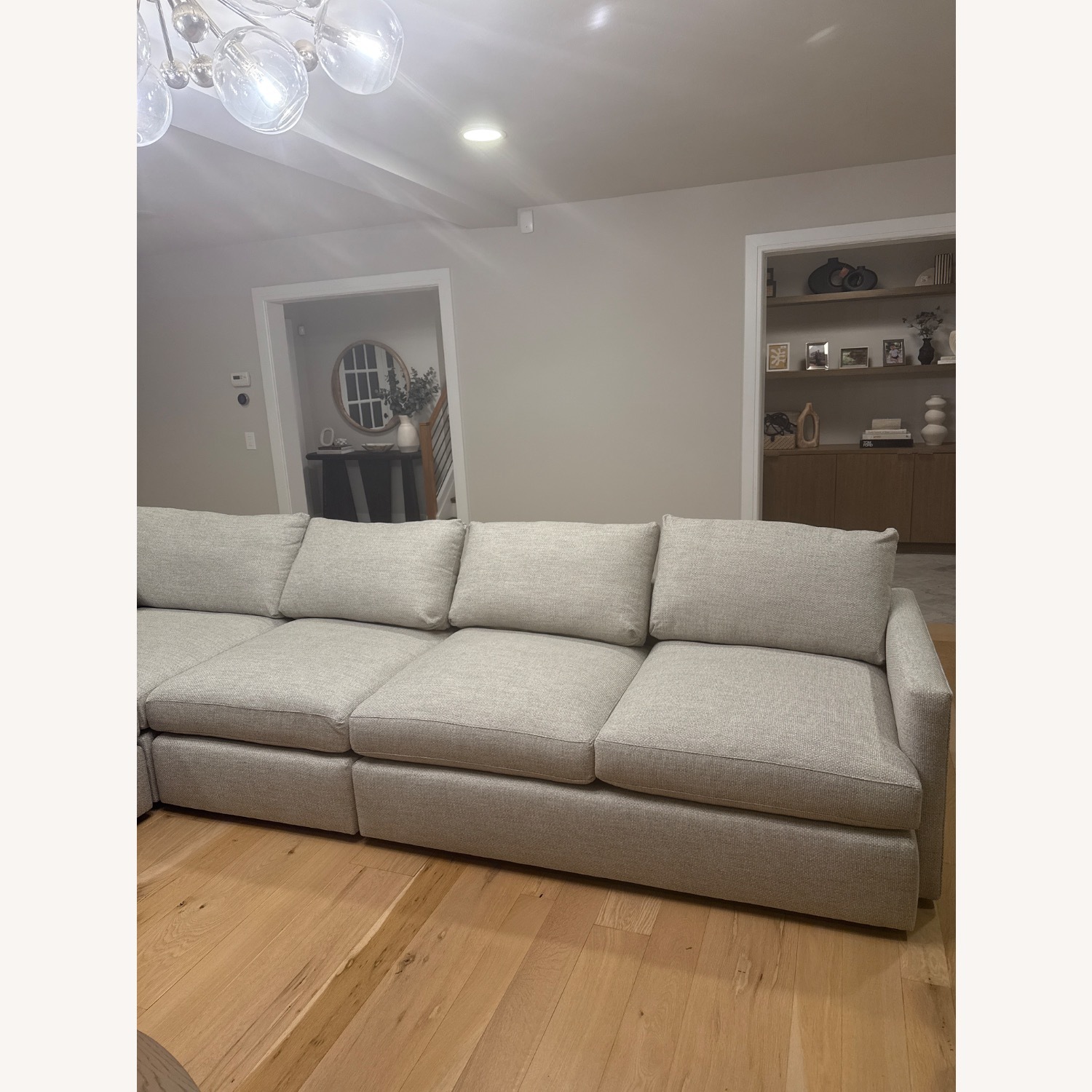 Crate & Barrel Lounge Deep Couch - image-3