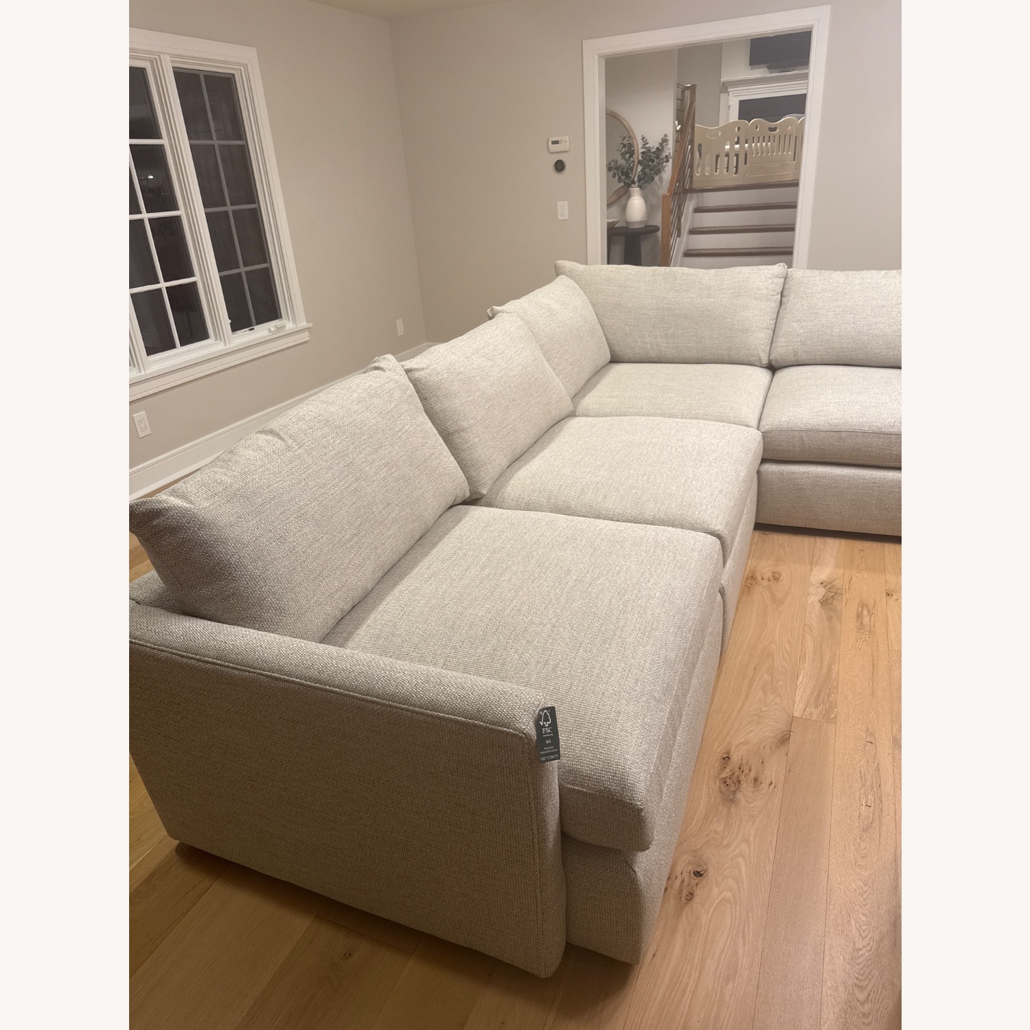 Crate & Barrel Lounge Deep Couch - image-6